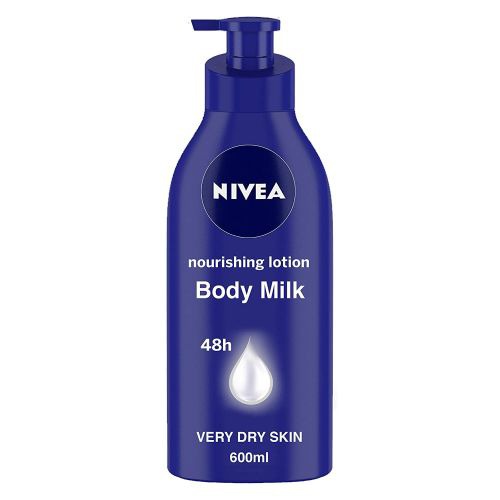 NIVEA Body Lotion for Very Dry Skin, Nourishing Body Milk with 2x Almond Oil, For Men & Women