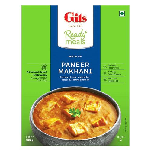 Gits Ready to Eat Paneer Makhani 250gm