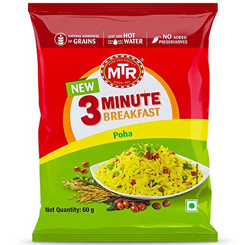 MTR 3 Mins Breakfast Poha Pouch 75gm