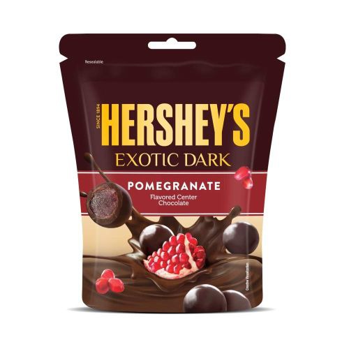 Hersheys Exotic Dark Pomegranate Chocolate 30gm