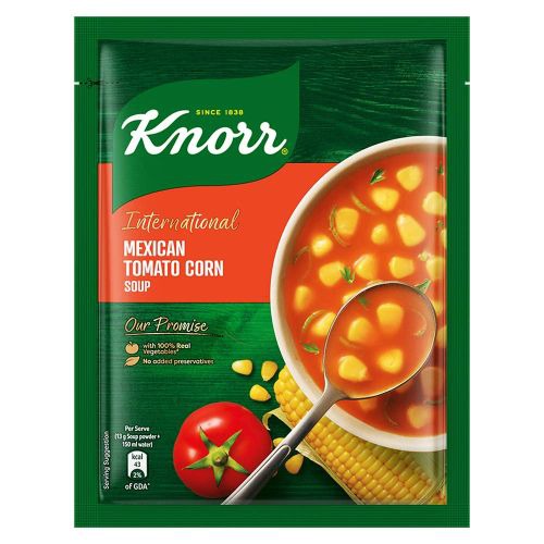 Knorr Mexican Tomato Corn International Soup, 52g