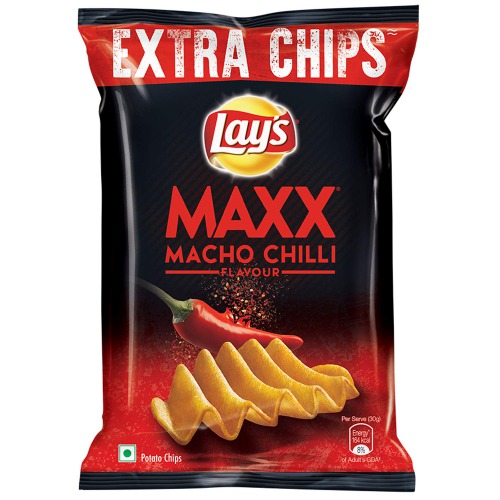 Lays Maxx -macho Chilli Flavour, 63gm