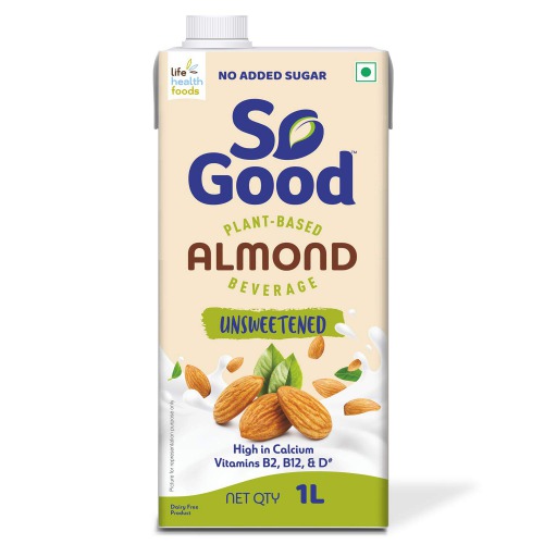 almond nature Unsweetened plant Based Beverage 1ltr