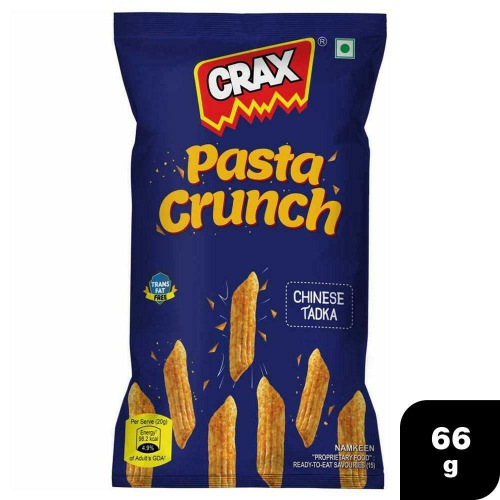 Crax Pasta Crunch Chinese Tadka Crisps 66gm