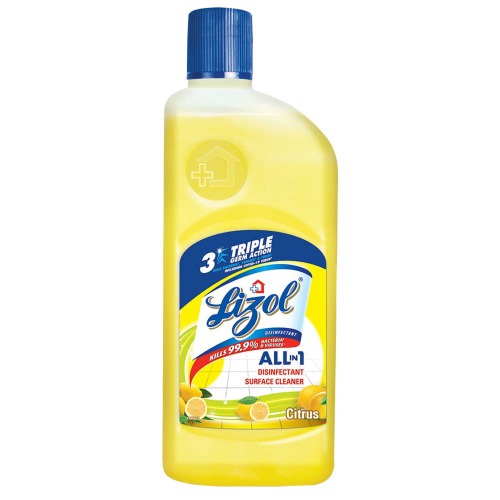 Lizol Disinfectant Surface & Floor Cleaner (Citrus)  1L