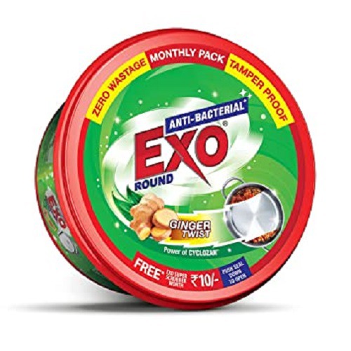 Exo Round Dishwashing Tub - Free Scrubber 500gm