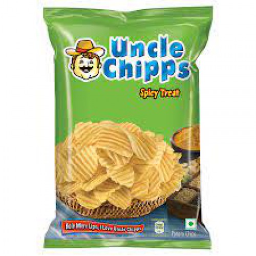 Uncle Chipps Spicy Treat Flavour Potato Chips 25gm