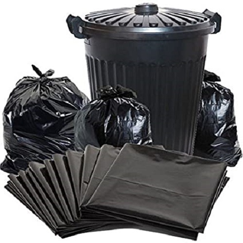 Crystal Oxo - Degradable Black Garbage Bag Roll (Large) 150gm
