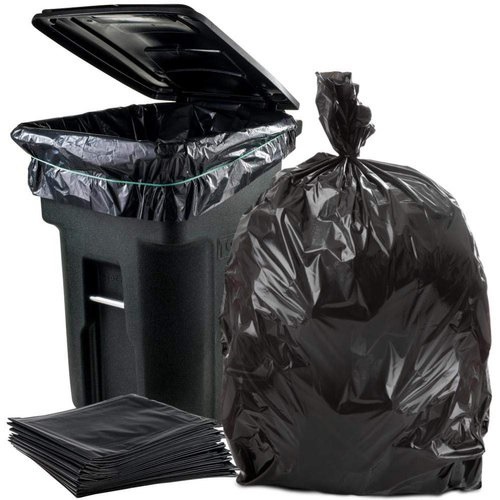 Crystal Oxo - Degradable Black Garbage Bag (Large) 150gm