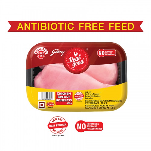 REAL GOOD CHICKEN BREAST BONELESS 300gm - 1 Pc