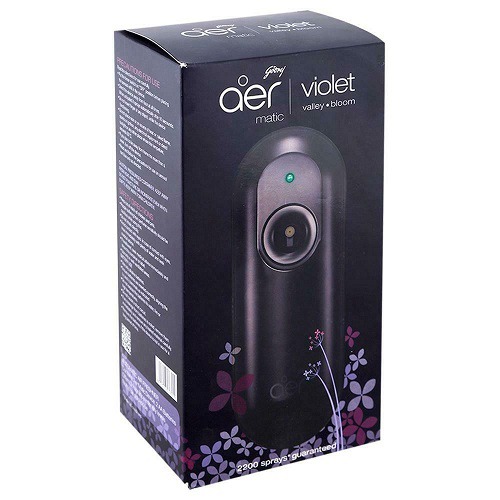Godrej Aer Matic Violet Valley Bloom Diffuser Machine + Refill 225 ml