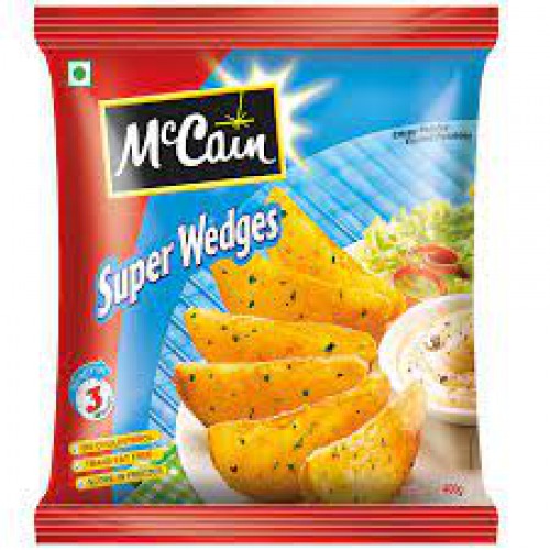 McCain Crispy Herb Coated Potatoes - Super Wedges, 400 g