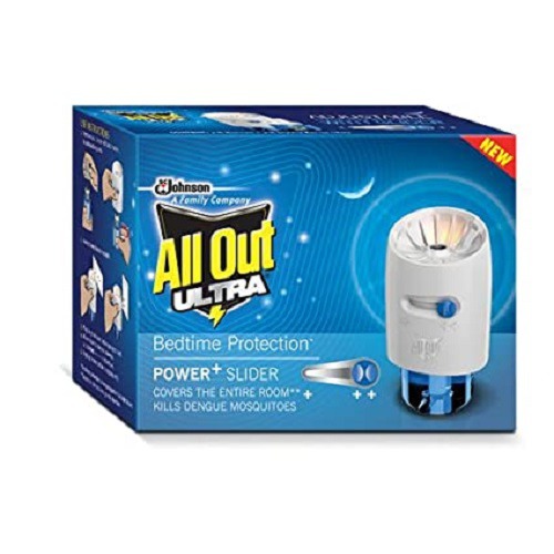 All Out Ultra Power+ Slider Mosquito Repellent Machine+ Refill 45 ml