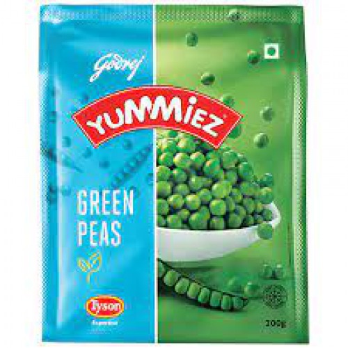 Yummiez Green Peas, 200 g Pouch