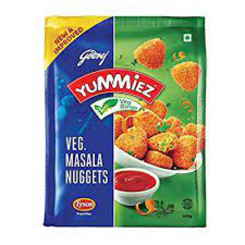 Yummiez Masala Nuggets (Veg) - Ready To Cook, 400 g