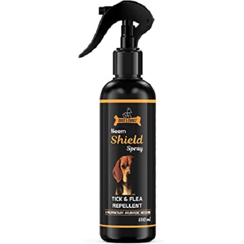Dogz & Dudez Neem Shield Tick & Flea Repellent Spray 350ml