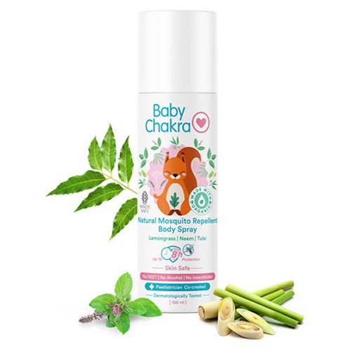 BabyChakra Mosquito Repellent Spray 100 gm