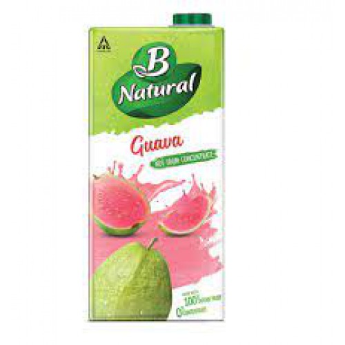 B Natural Guava Juice  1 L Carton
