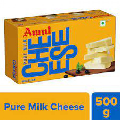 Amul Processed Cheese - Block, 500 g Carton