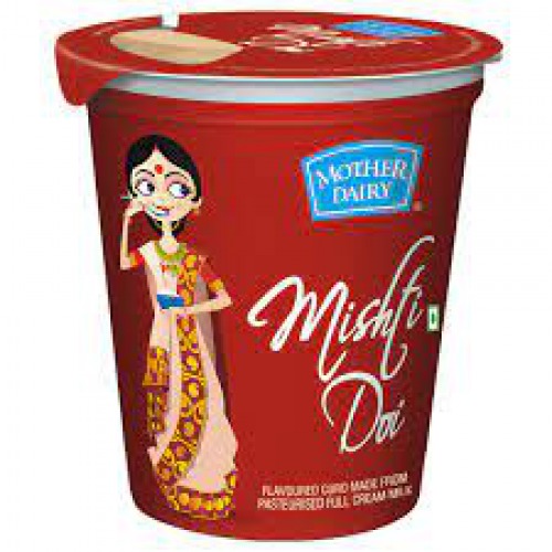 mother dairy Mishti Doi, 400 g Cup