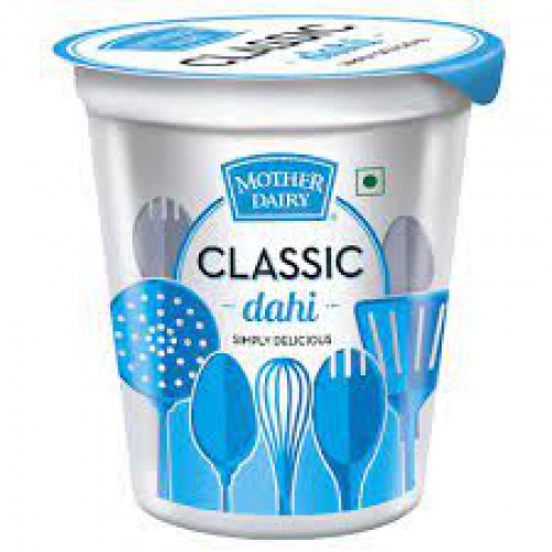 mother dairy Dahi - Made From Toned Milk, 400 g Cup