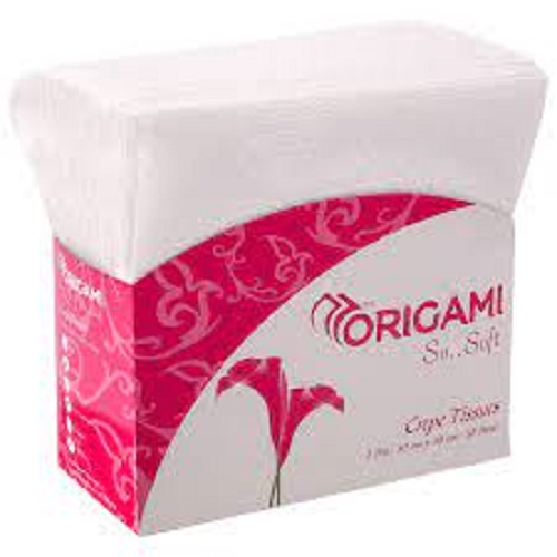 Origami So Soft 2 Ply Plain Table Top Box, 50 pcs 20gm