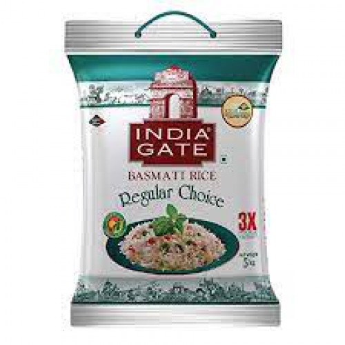 India Gate Regular Choice Basmati Rice  5kg