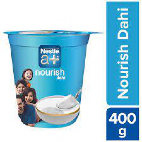 Nestle A+ Nourish Dahi, 400 g Cup