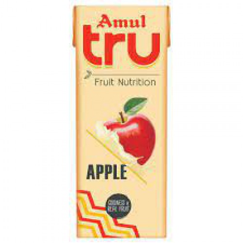 Amul Tru Apple, 180 ml Tetra Pak