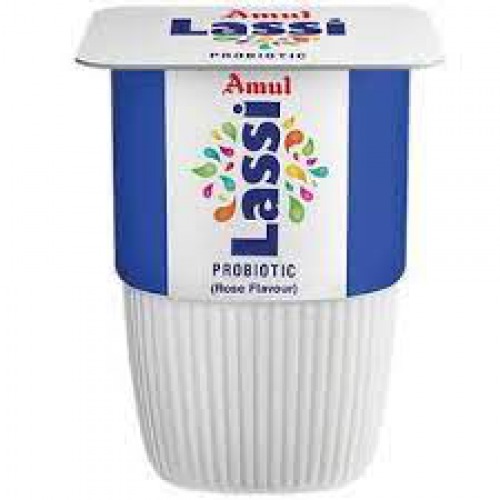 Amul Probiotic Lassi - Rose, 180 ml