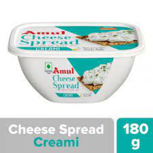 Amul Creami - Cheese Spread, 180 g Tub
