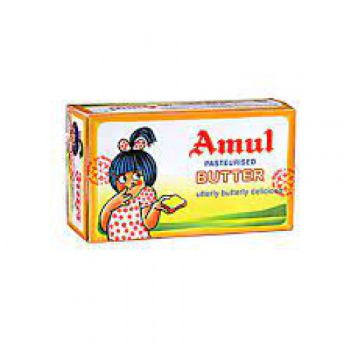 Amul Butter Chiplets - Pasteurised, Fresh Healthy, Pure, 50 pcs Carton 1kg