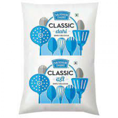 mother dairy Curd, 1 kg Pouch