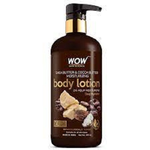 Wow Skin Science Shea Butter & Cocoa Butter Moisturizing Body Lotion 400ml