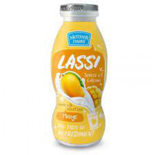 mother dairy Lassi - Mango 200 ml Bottle
