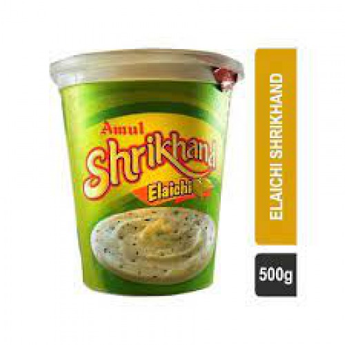Amul Elaichi Shrikhand, 500 g Cup
