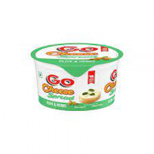 Go Cheese Spread - Olive & Herbs, 200 g Tub