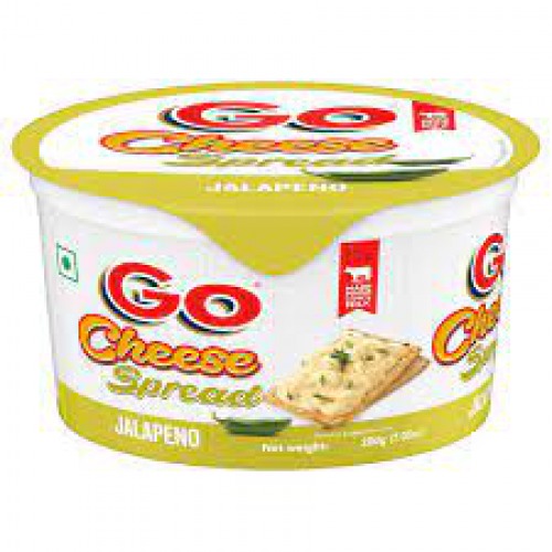 Go Cheese Spread - Jalapeno, 200 g Tub