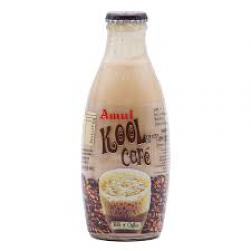 Amul Kool - Cafe, 200 g Glass Bottle