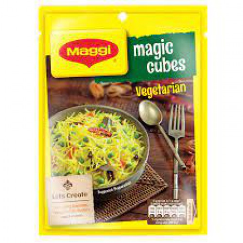 Maggi Magic Cubes Vegetarian Masala, (10 Cubes)