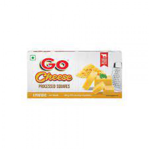 Go Processed Cheese Cubes - Made from Cow's Milk, 200 g Carton