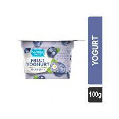 mother dairy Fruit Yoghurt - Blueberry, 100 g Cup