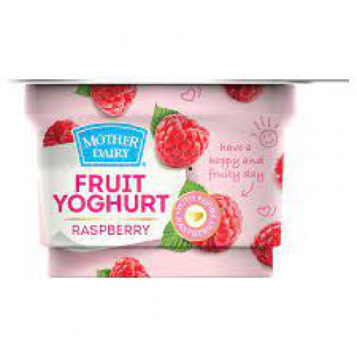mother dairy Fruit Yoghurt - Raspberry, 100 g Cup