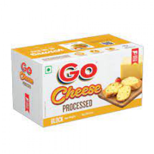 Go Processed Cheese - Made from 100% Fresh Cow's Milk, 1 kg Carton