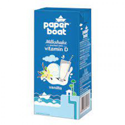 Paper Boat Vanilla Milkshake, 180 ml Doy