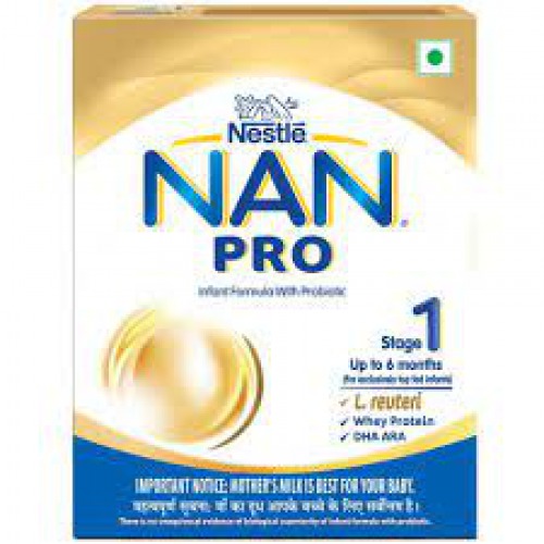 Nestle NAN Pro Powder Infant Formula (Upto 6 months - Stage 1)  400gm
