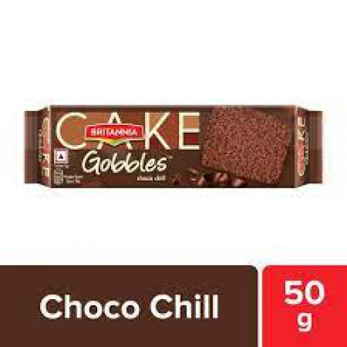 Britannia Gobbles Choco Chill Cake, 50 g