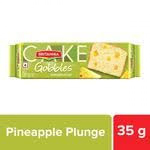 Britannia Bar Cake Pineapple, 35 g