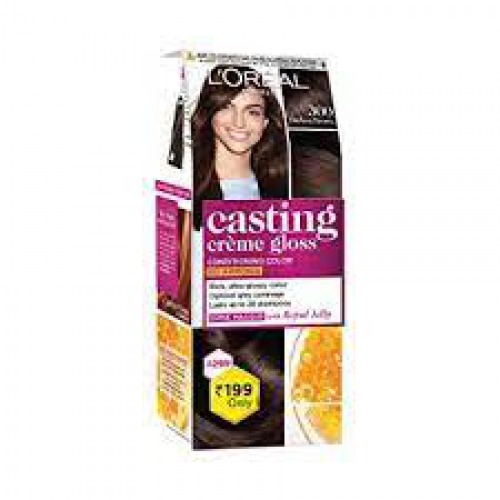 L'Oreal Paris Casting Creme Gloss 300 Hair Colour (Darkest Brown)  100gm