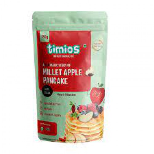 Timios Millet Apple Pancake Mix Ready to Cook 150gm